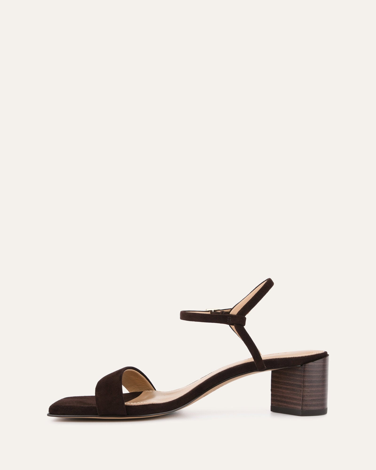 HELEN Women's Mid-Heel Sandals in Cacao Suede Leather - Comfortable & Stylish for Summer Outings, Beach Vacations & Casual Wear