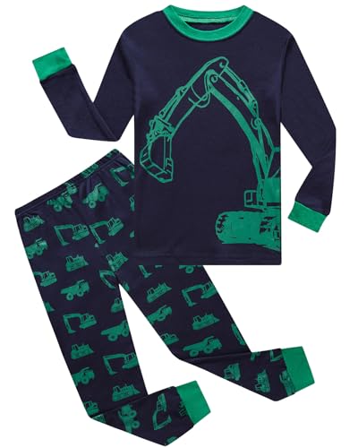 Blue/Excavator Truck
