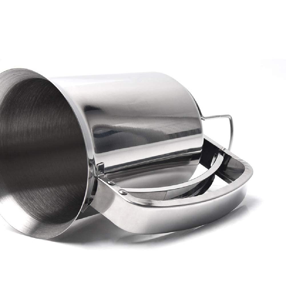 Adnee Stainless Steel Pancake Batter Dispenser - Takoyaki & Baking Funnel with Stand | Perfect for Pancakes, Waffles, Crepes & Japanese Street Food | Durable Kitchen Tool for Home & Commercial Use