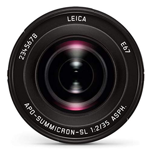Leica APO Summicron SL 35mm f/2 ASPH. Lens - Premium Full Frame Mirrorless Camera Lens for Professional Photography, Videography & Travel