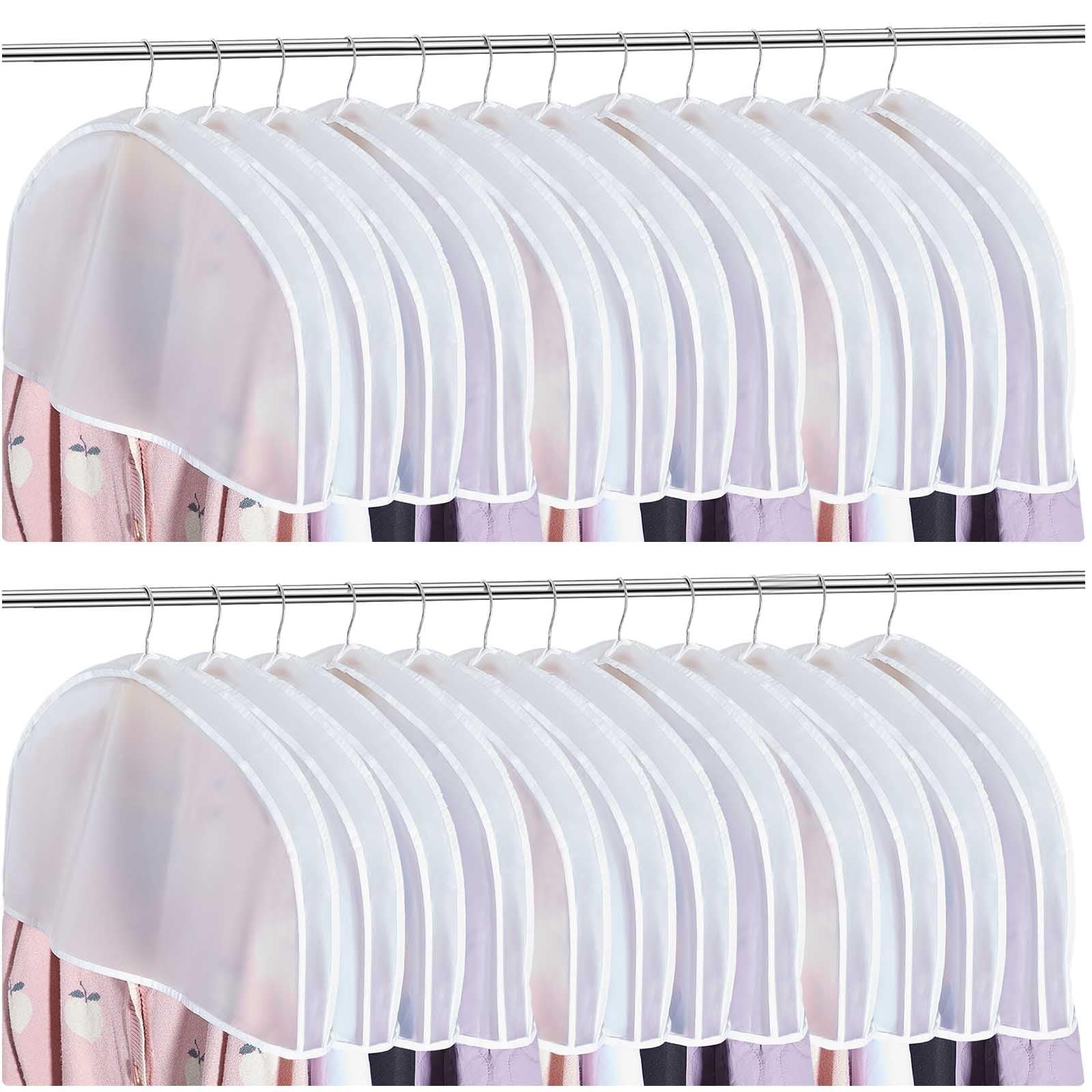 Patelai 16-Pack Shoulder Covers for Hanging Clothes - 24