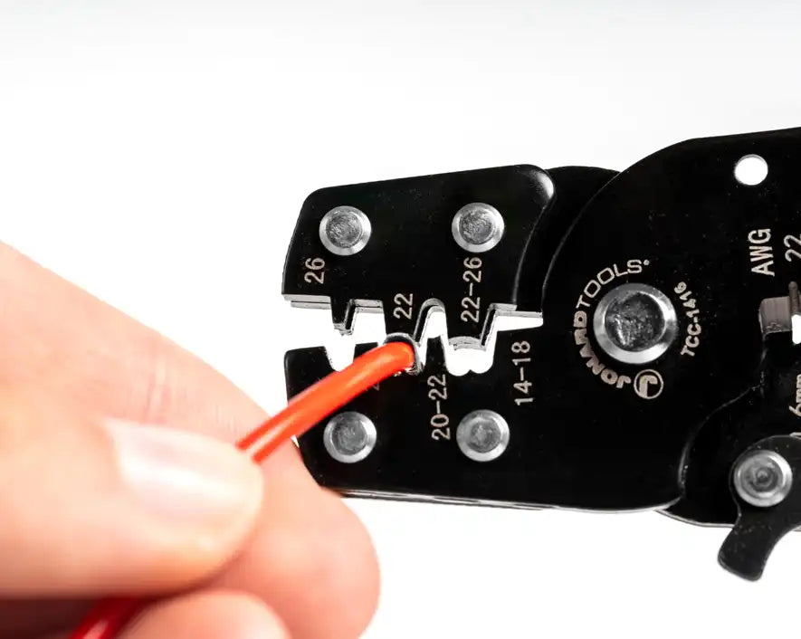 Professional Electric Lug and Terminal Crimper Tool for Electrical Wiring - Perfect for DIY, Auto Repair, and Industrial Applications