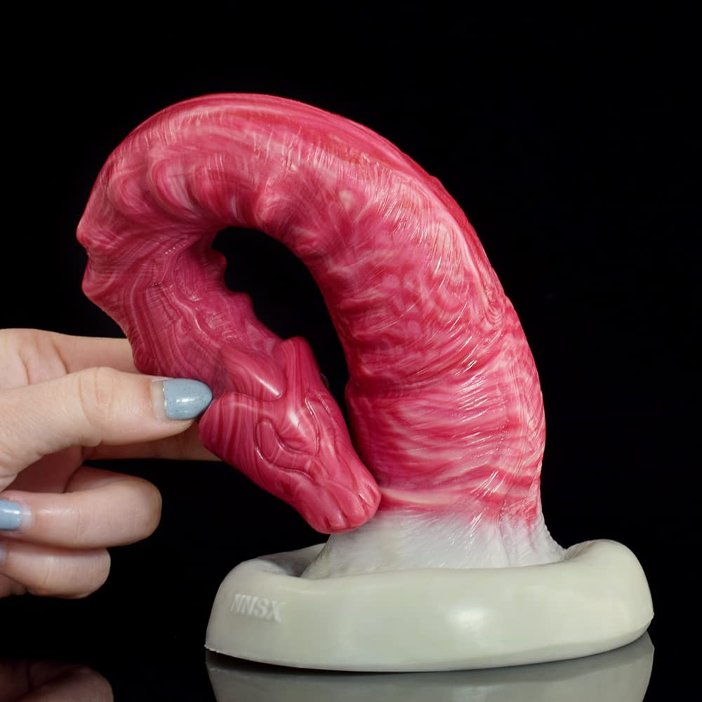 BeHorny Liquid Silicone Octopus Tentacle Dildo - Alien Fantasy Sex Toy with Strong Suction Cup for Hands-Free Play | Perfect for BDSM, Roleplay & Solo Pleasure