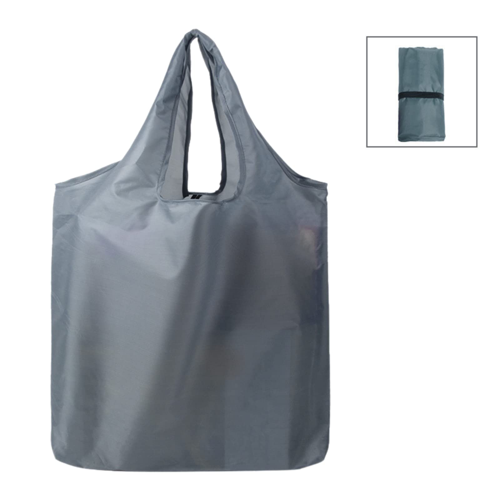 CHENGZI 3-Pack Reusable Grocery Bags - Lightweight Foldable Shopping Tote with Attached Pouch - Washable & Durable Eco-Friendly Bags for Men & Women - Perfect for Groceries, Travel & Beach Trips