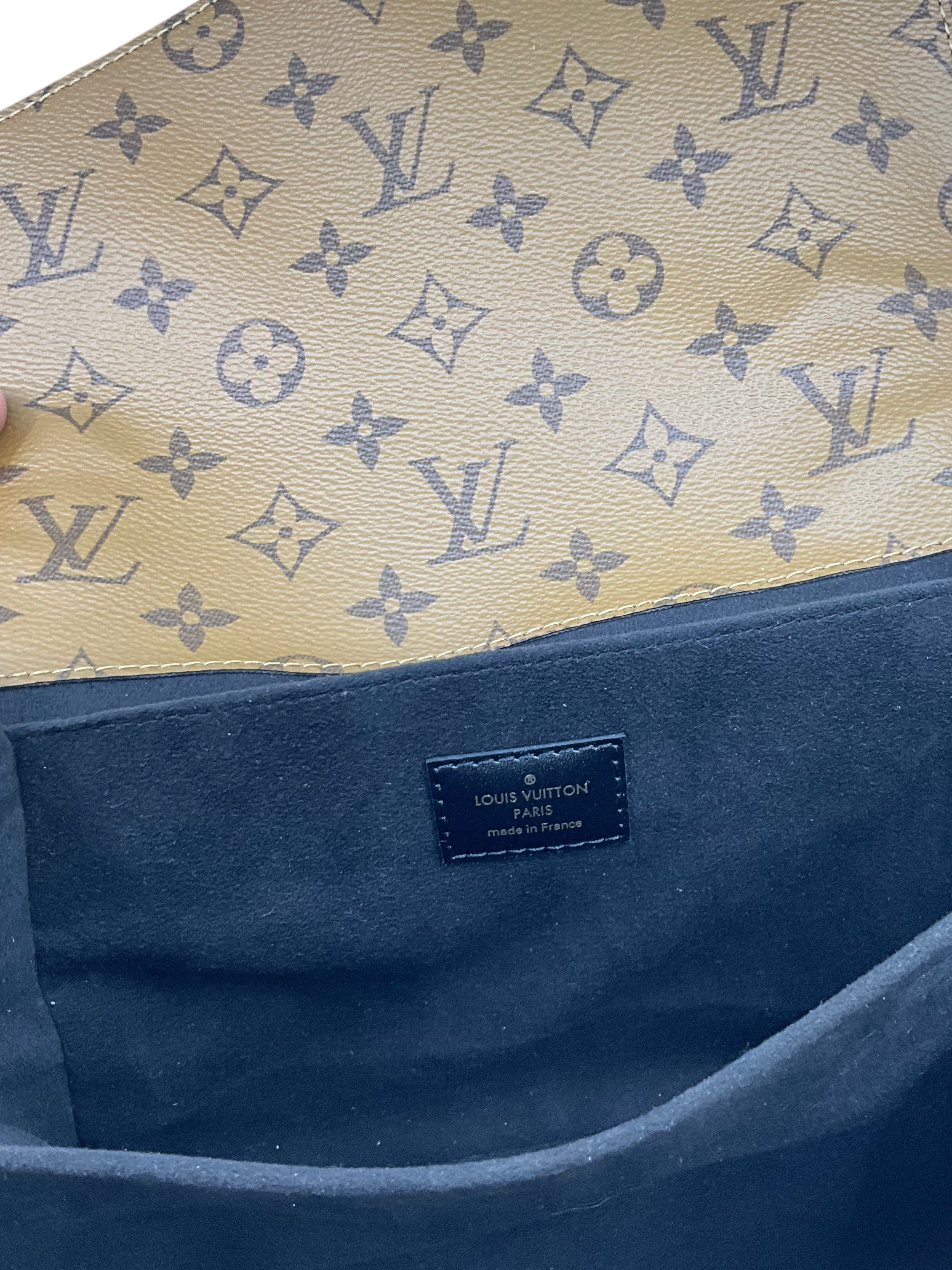 Authentic Louis Vuitton Reverse Monogram Pochette Metis Crossbody Bag - Luxury Handbag for Women, Perfect for Work, Travel & Everyday Use