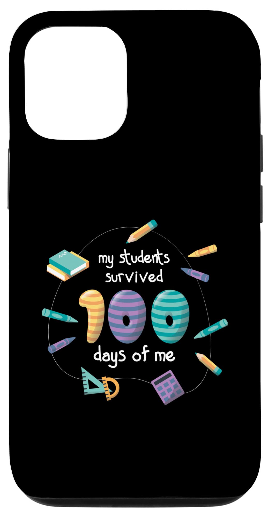 Durable iPhone 12/12 Pro Case - Shockproof & Scratch-Resistant Protective Cover for Students - Perfect for School, Travel & Everyday Use