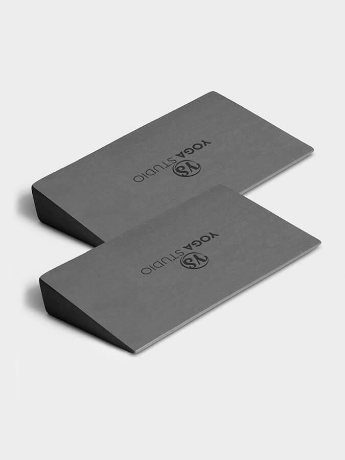 Premium EVA Foam Yoga Wedges - Non-Slip Yoga Props for Alignment & Support - Perfect for Home Workouts, Pilates & Yoga Studio Practice