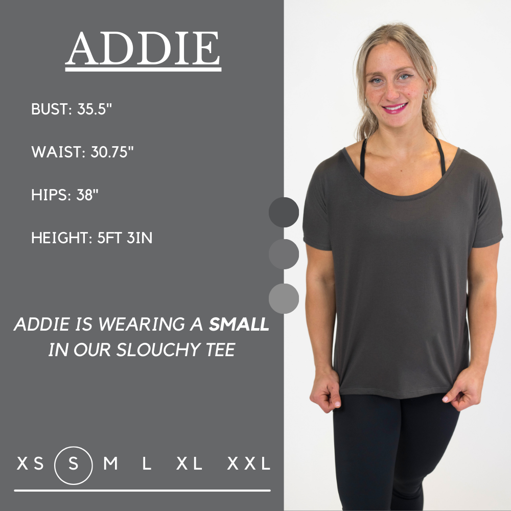Comfy Slouchy T-Shirt for Women - Soft Relaxed Fit Grey Tee | Casual Everyday Wear, Lounge & Outfits