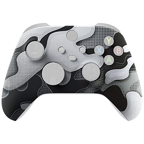 Camouflage Black White