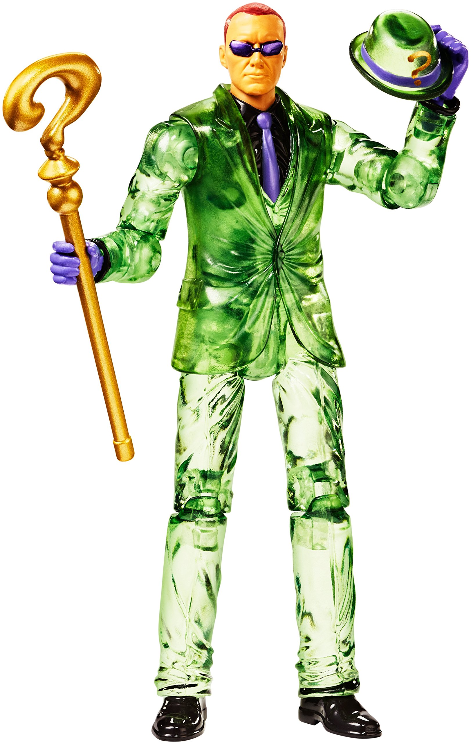 DC Comics Batman Missions The Riddler Action Figure - 6-Inch Collectible Toy with Accessories for Superhero Fans & Collectors - Perfect for Display, Play, and Gift Giving