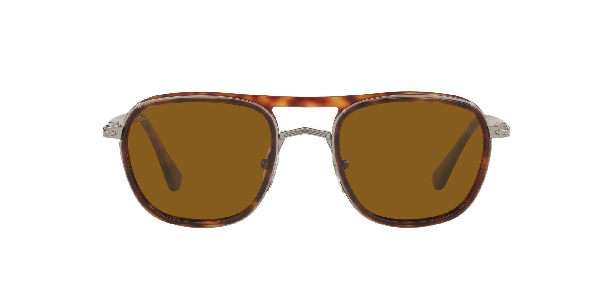 Persol PO2484S Square Sunglasses for Men & Women - Classic UV Protection Polarized Lenses - Perfect for Driving, Travel & Outdoor Activities