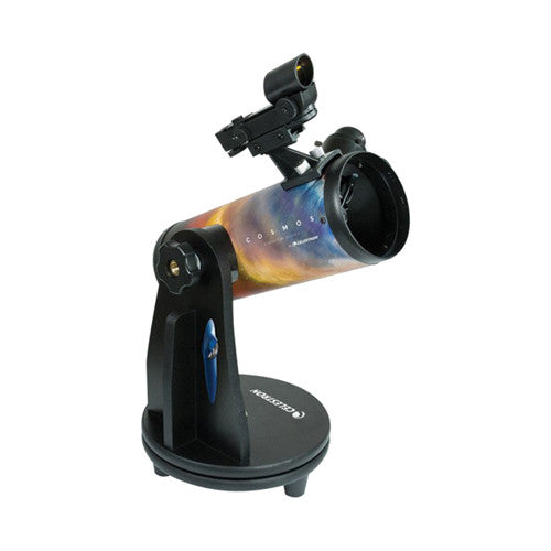 Celestron COSMOS FirstScope Telescope - 76mm Compact Portable Reflector Telescope for Beginners | Perfect for Stargazing, Moon Observation & Astronomy Enthusiasts