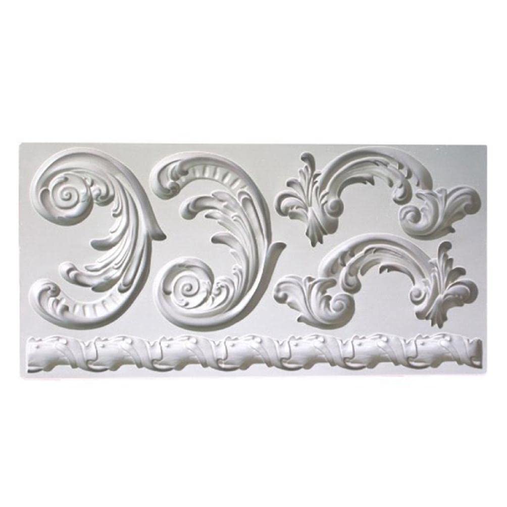 Vintage Embossed Silicone Cookie Cutters - Sugarcraft Molds for Baking, Cake Decorating & Christmas Gifts | Durable Mini Cake Plunger Cutters for Cookies, Cupcakes & DIY Desserts
