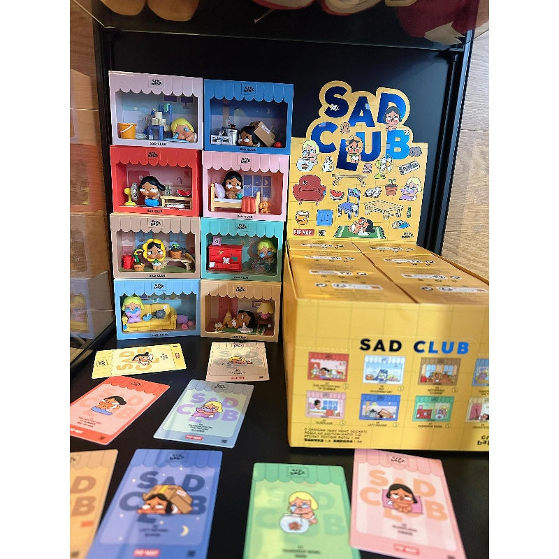 Crybaby Sad Club Series Complete Set - Limited Edition Collectible Figures for Anime Fans | Perfect for Display, Gifts, and Themed Collections