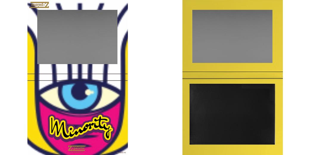 Custom Extra Large Z Palette - Magnetic Makeup Palette for Eyeshadows & Blush - Perfect for Travel & Professional Makeup Artists
