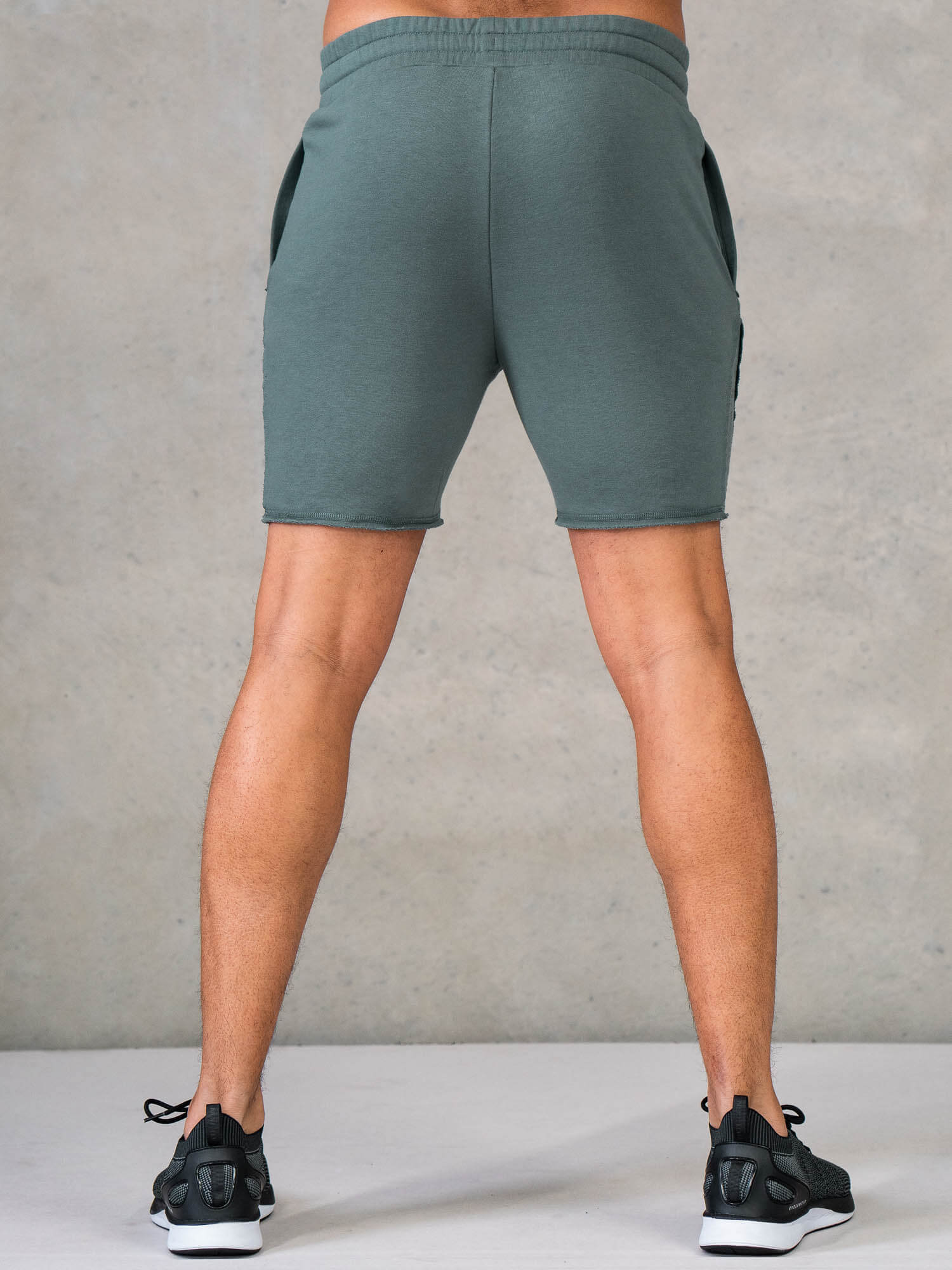 Force 6 Track Shorts for Men - Breathable Running Shorts with Liner, Fern Green - Perfect for Gym Workouts, Jogging & Outdoor Sports