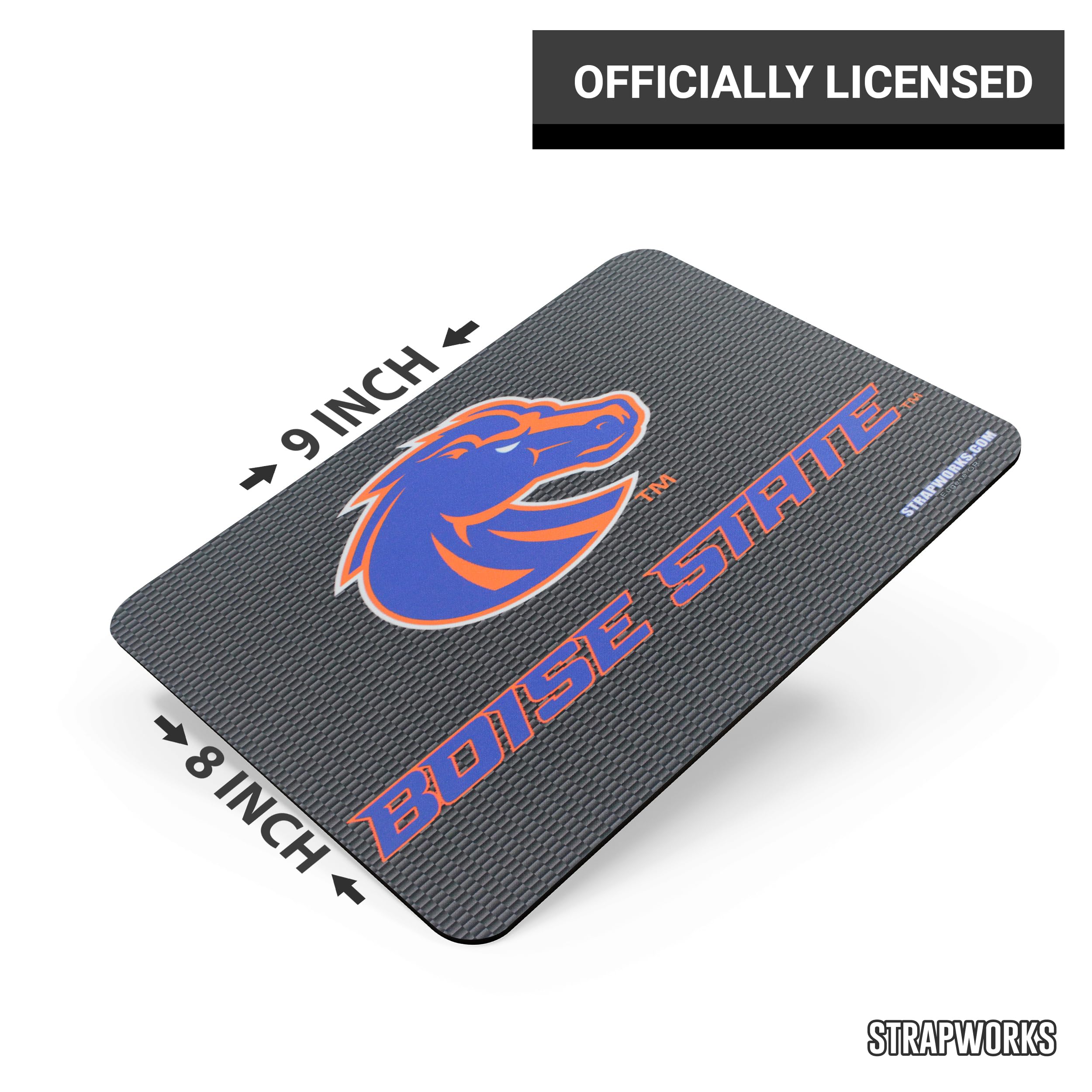 Boise State University Broncos Mouse Pad - Officially Licensed Collegiate Team Gear for Fans & Alumni - Perfect for Office, Gaming & Home Desk Setup