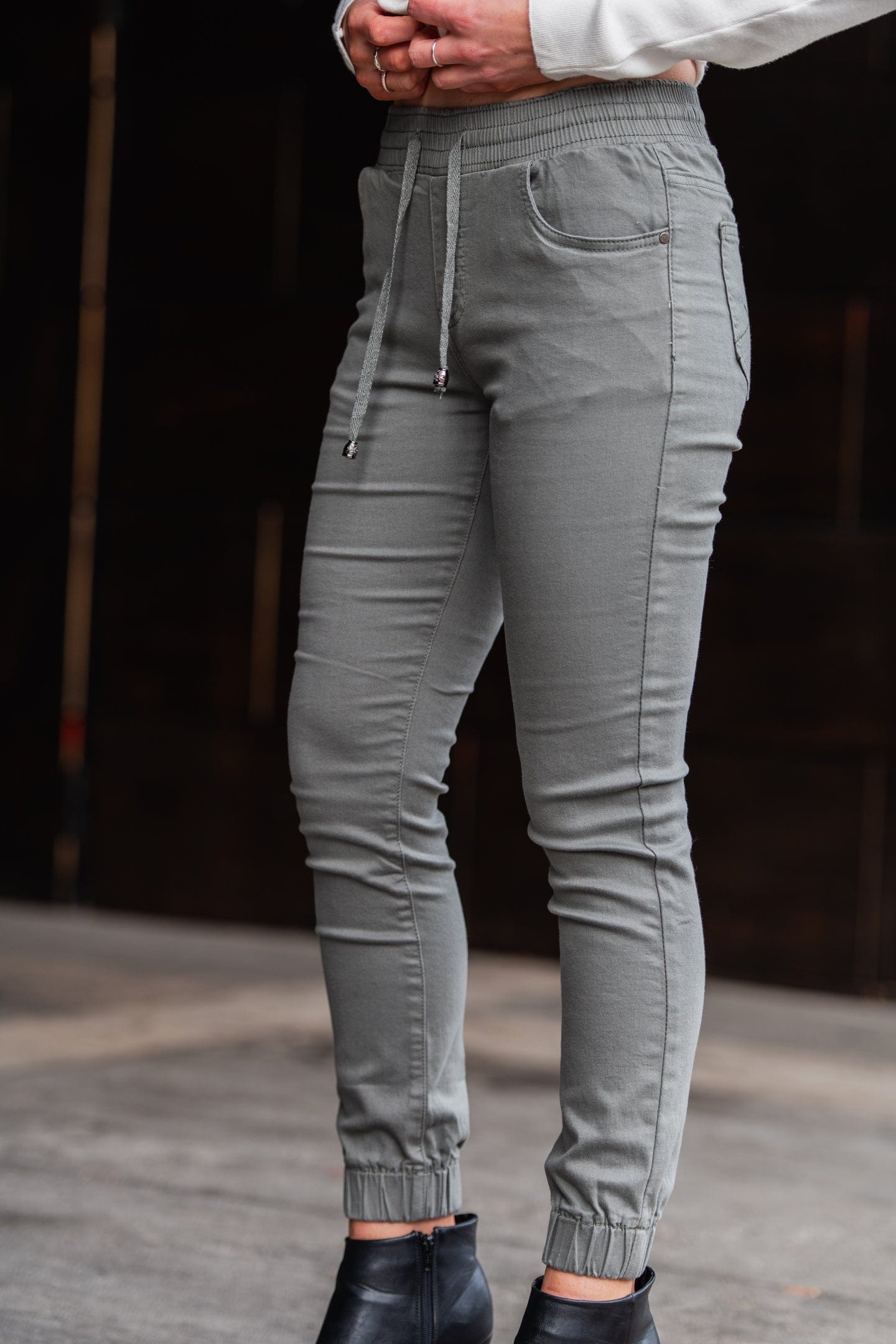Country Denim Australia Weekend Jogger Pants - Washed Khaki Color | Best Seller | Casual Wear, Street Style & Travel Outfits