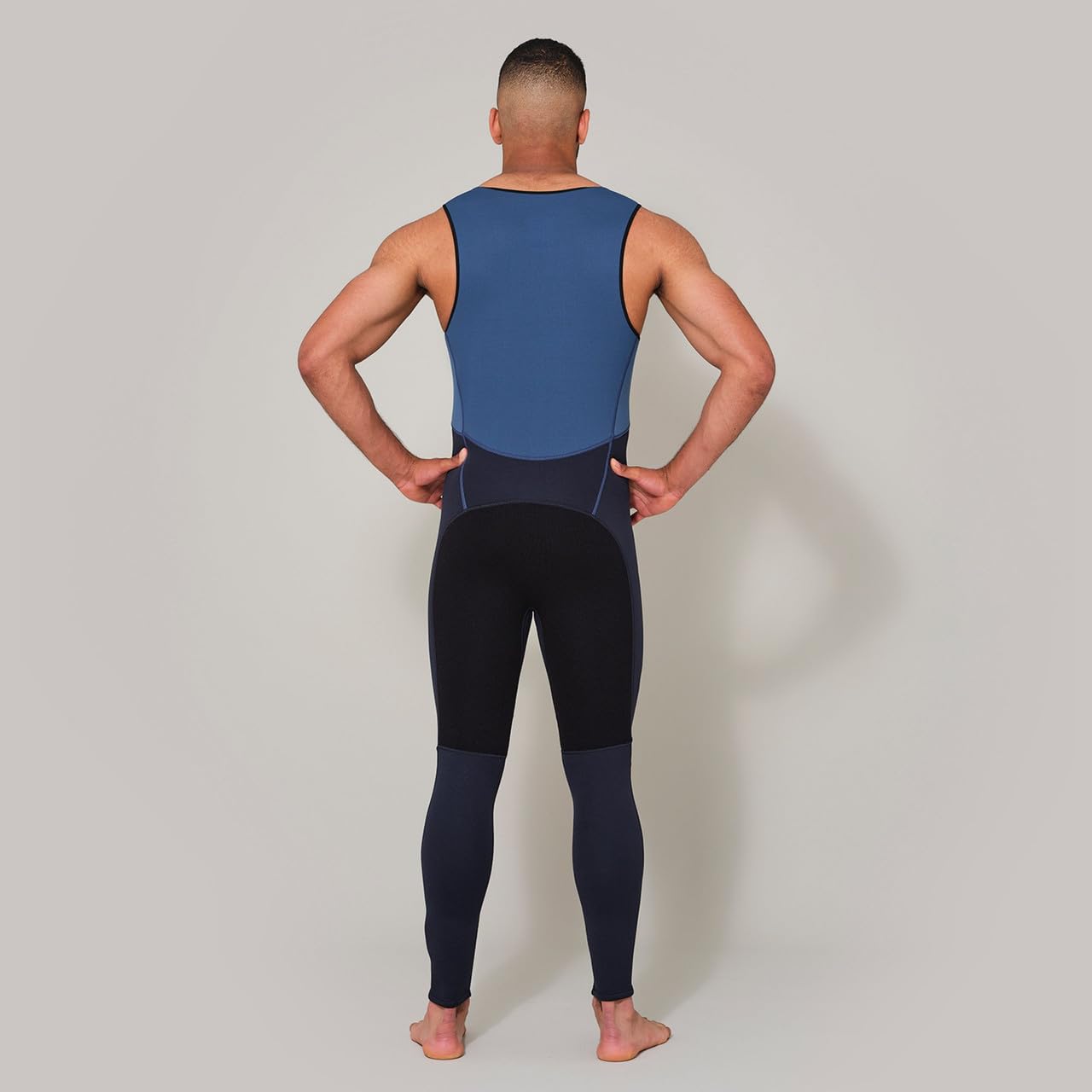 **Gill Men's 3mm Neoprene Wetsuit Sleeveless - Thermal Long John for Water Sports, SUP, Kayaking, Swimming & Surfing - Stay Warm in Cold Water**
