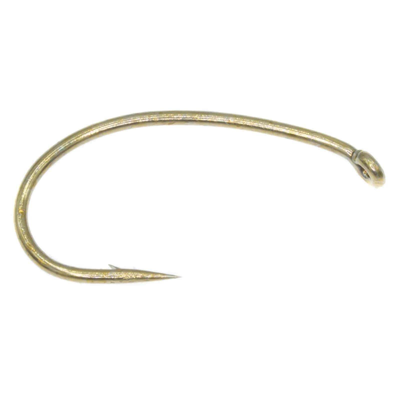 TMC 2457 Hooks - Pack of 25 (06 Size) - Heavy Duty Fishing Hooks for Saltwater & Freshwater Fishing - Perfect for Bass, Trout, and Catfish
