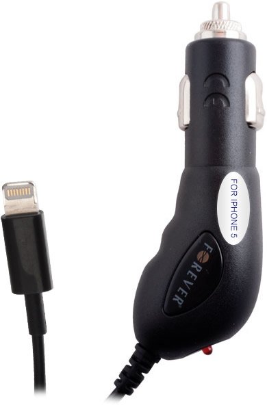 Fast Charging Car Charger for iPhone 14/13/12/11/X/8 - Apple MFi Certified Lightning Cable - Perfect for Road Trips & Daily Commutes