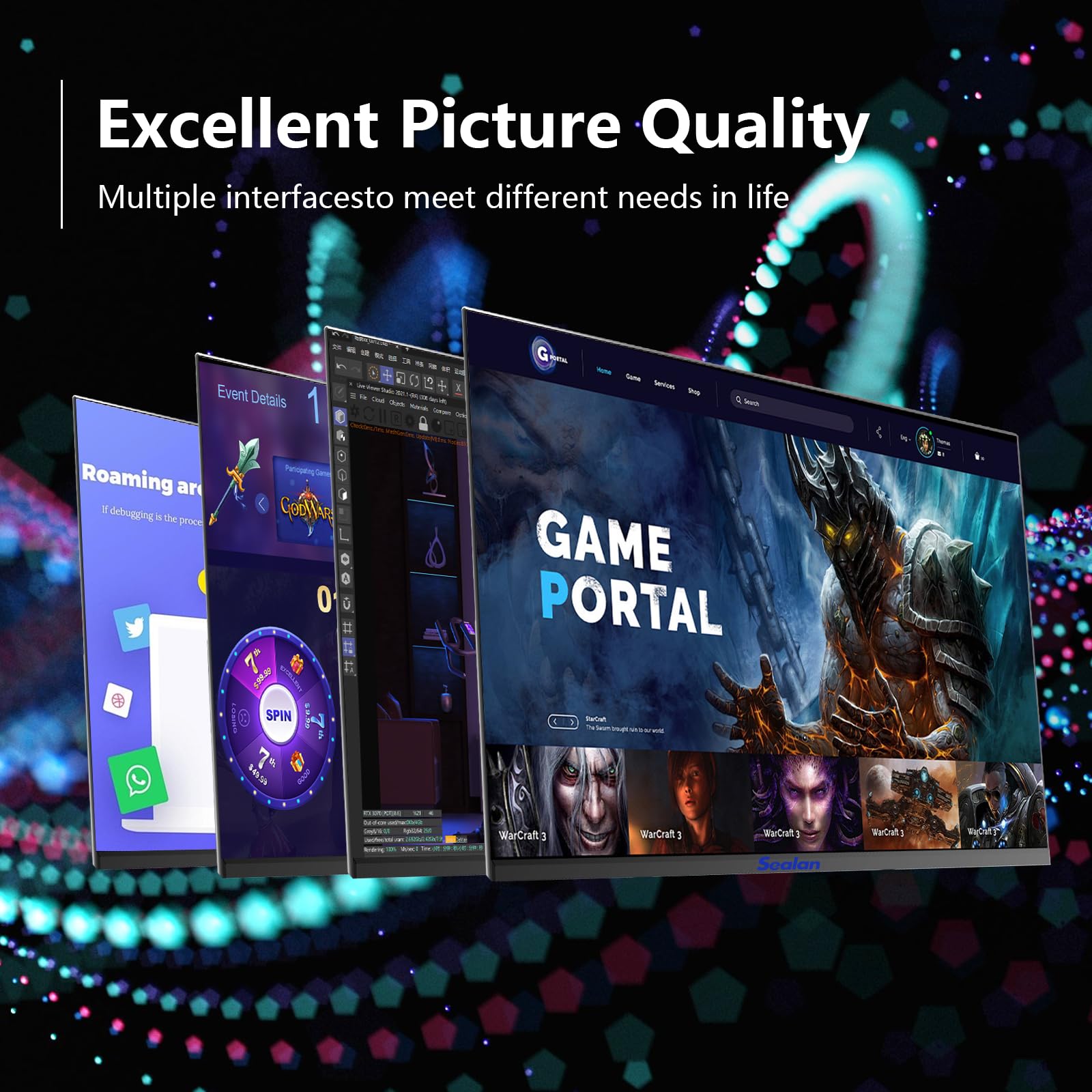 27 inch Curved Gaming Monitor 180Hz Full HD 1080P 1800R LED Computer Display with FreeSync & Eye-Care Technology, VESA Mount, DP/HDMI Ports, IPS Panel - Perfect for Esports, Home Office & Multimedia Entertainment