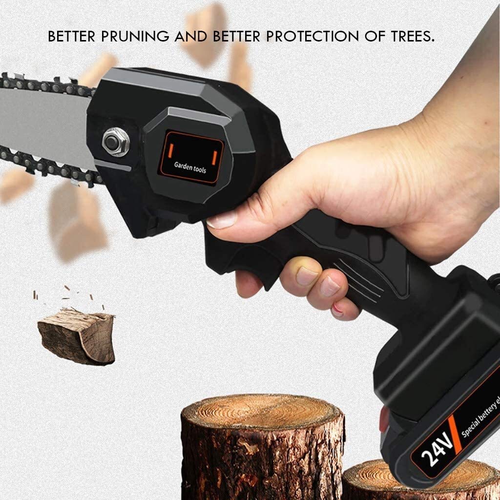 Mini Cordless Electric Chainsaw - 4