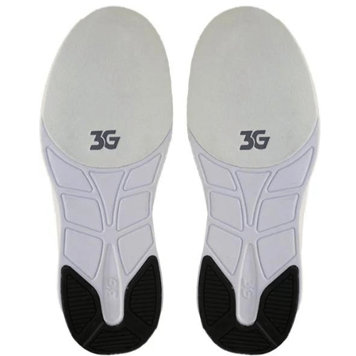 Unisex 3G Kicks II Grey Bowling Shoes - Comfortable & Durable for Men & Women - Perfect for League Play, Casual Bowling & Shoe Rental Replacement