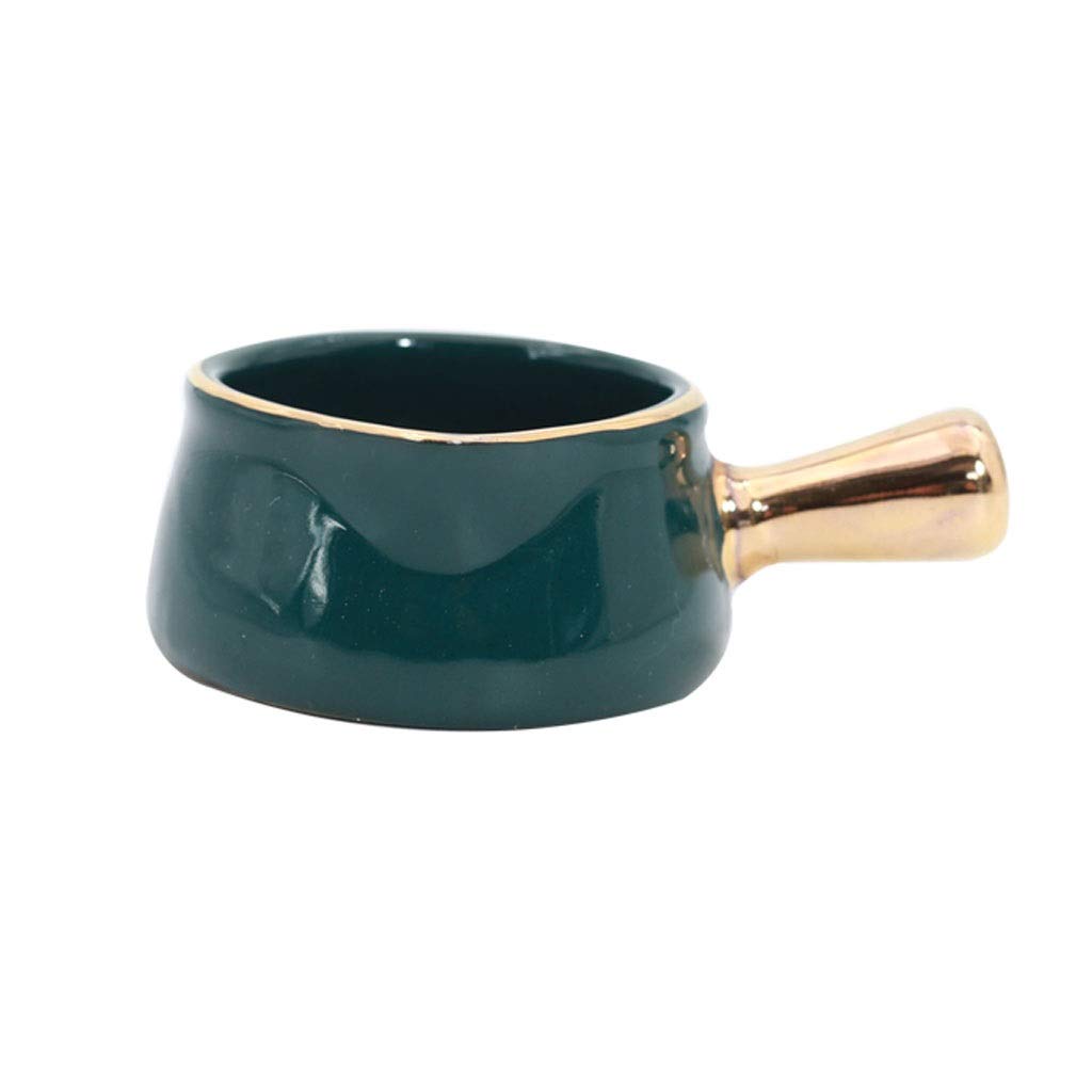 BAWHO Exquisite Light Nordic Style Coffee Milk Jug - Mini Ceramic Small Milk Pitcher, Sauce Dish & Creative Handheld Jug for Coffee, Tea & Desserts - Perfect for Home, Cafe & Gifting