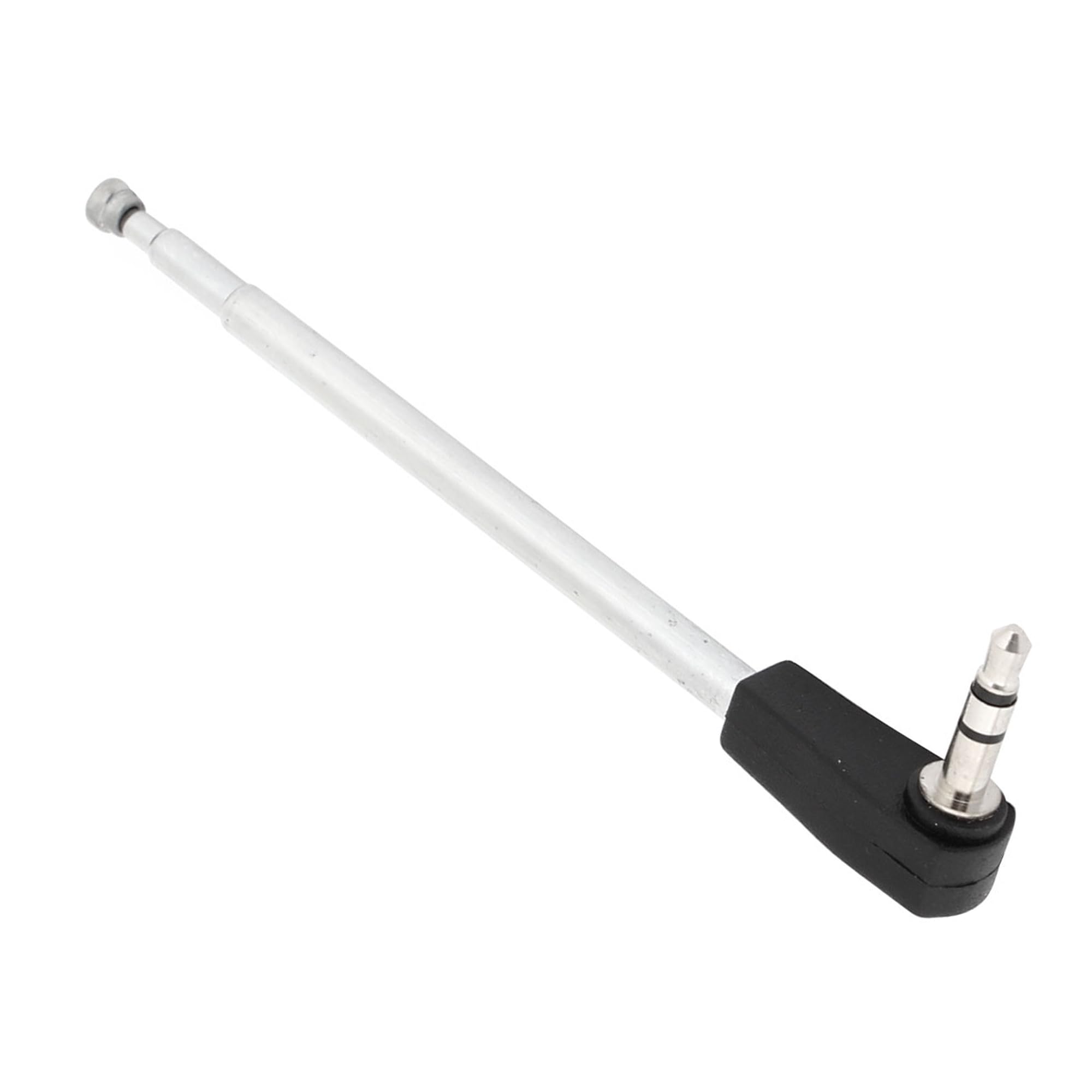 uxcell 3.5mm FM Telescopic Antenna - 22.5cm 4-Section Portable Radio Replacement Antenna with Stainless Steel Connector | for FM Radio, Home Stereo & Car Audio Systems | Perfect for Improved Signal Reception in Vehicles, Offices & Home Entertainment