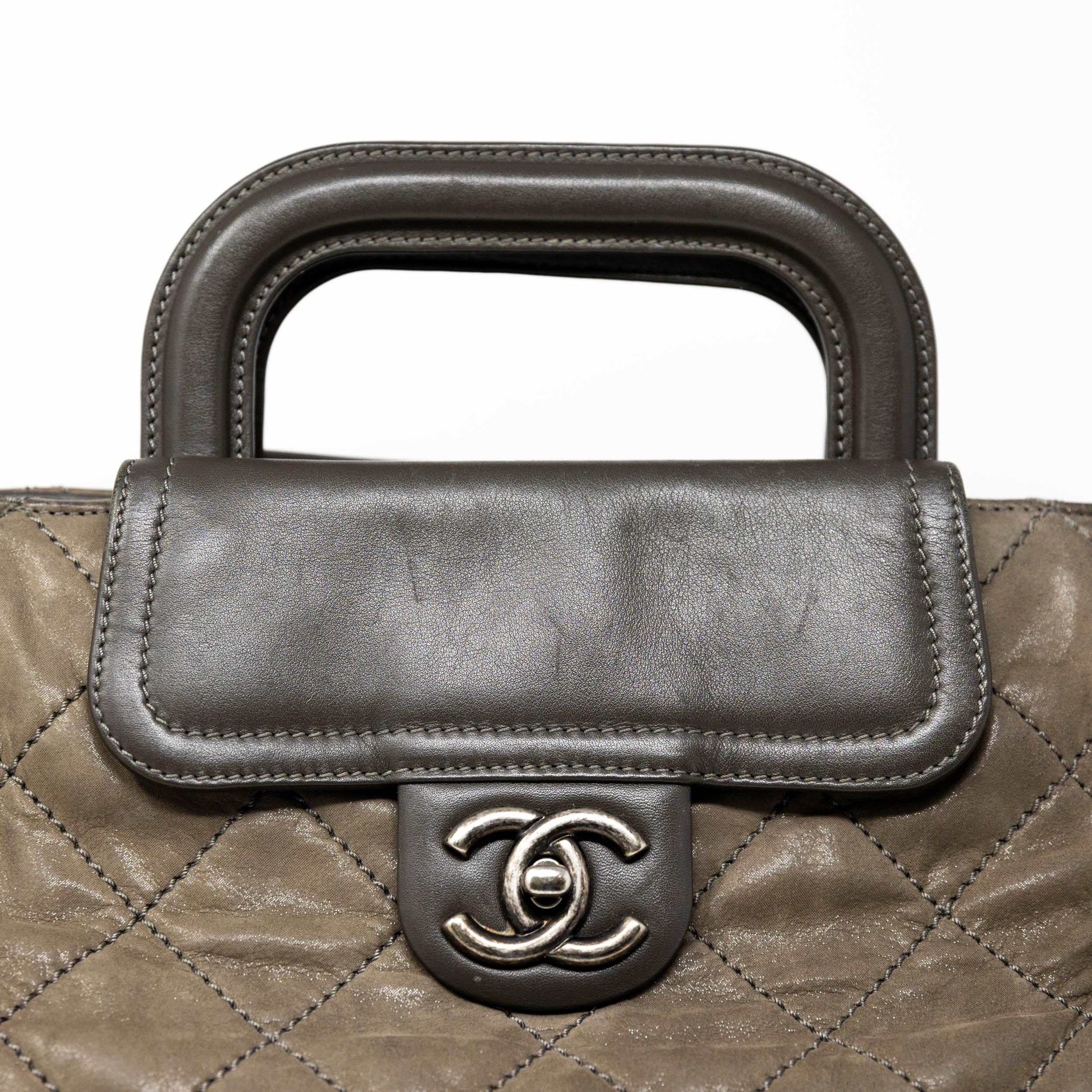 Chanel Brown In The Mix XL Tote Bag - Luxury Designer Handbag for Women | Perfect for Work, Travel & Everyday Use