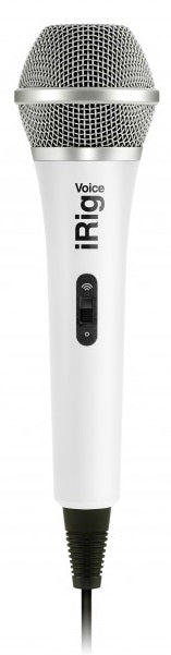 IK Multimedia iRig Voice Professional Handheld Microphone for iPhone, Android Smartphones & Tablets - Includes FREE EZ Voice App for Podcasting, Singing & Voice Recording