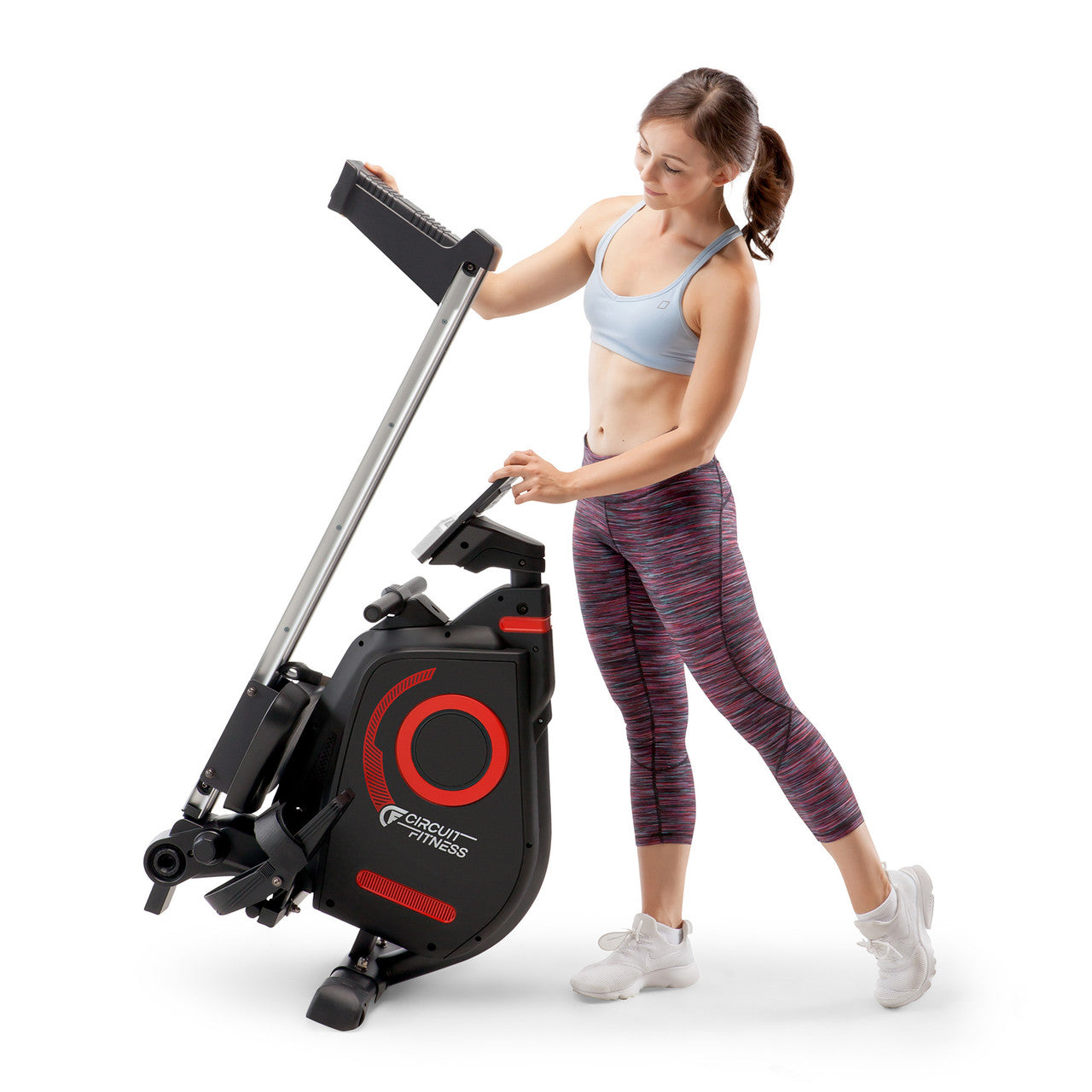 Foldable Magnetic Rowing Machine with Bluetooth Connectivity - AMZ 979RW BT | Home Gym Equipment for Full-Body Workout & Cardio Training | Perfect for Small Spaces & Indoor Fitness