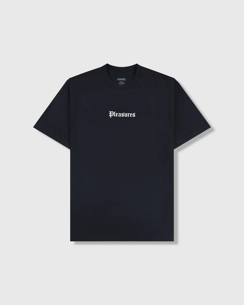 PLEASURES Black Burn Again T-Shirt - Stylish Graphic Tee for Men & Women | Perfect for Streetwear, Casual Outfits & Concert Looks