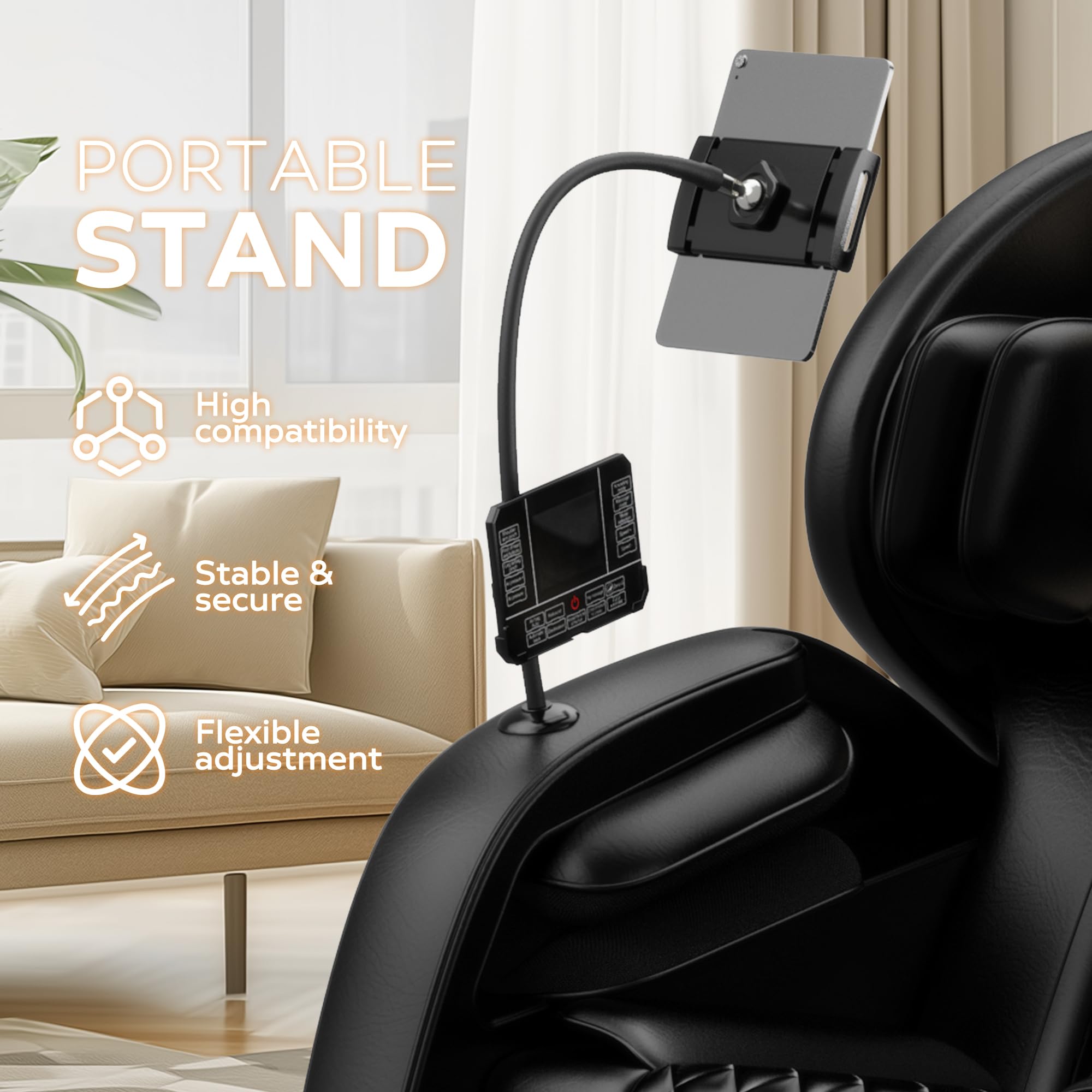2025 Full Body Zero Gravity SL-Track Shiatsu Massage Recliner Chair with Body Scan Technology, 6-Point Rollers, Air Compression, Heating & Yoga Stretch - Perfect for Home Office Relaxation & Pain Relief Therapy
