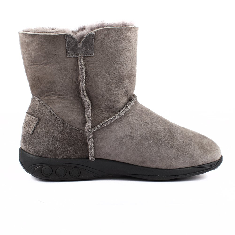 Aubrey Women's Adjustable Sheepskin Winter Boots - Cozy & Comfortable Fur Lined Snow Boots for Cold Weather, Outdoor Walking, and Casual Wear