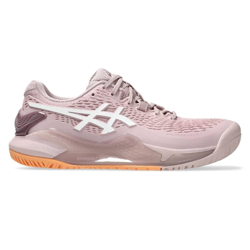 ASICS Gel Resolution 9 Wide Women's Tennis Shoes - Watershed Rose/White - Premium Court Performance for Competitive Players & Training