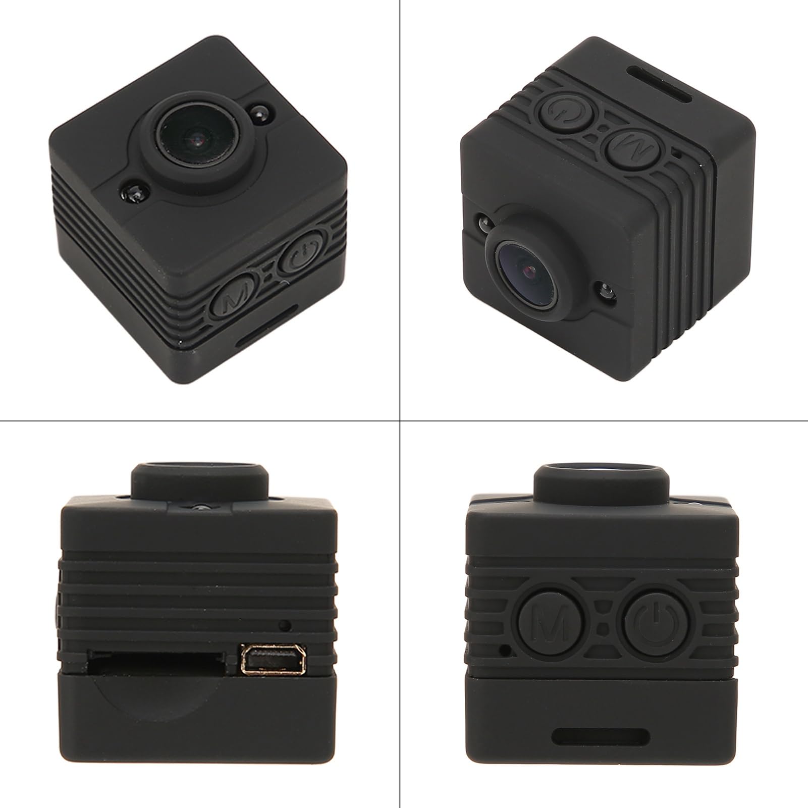 Gonetre 1080p HD Waterproof Sports Action Camera - 12MP, 32ft Underwater, 155° Wide Angle Lens - Perfect for Swimming, Surfing, Diving & Extreme Sports Adventures