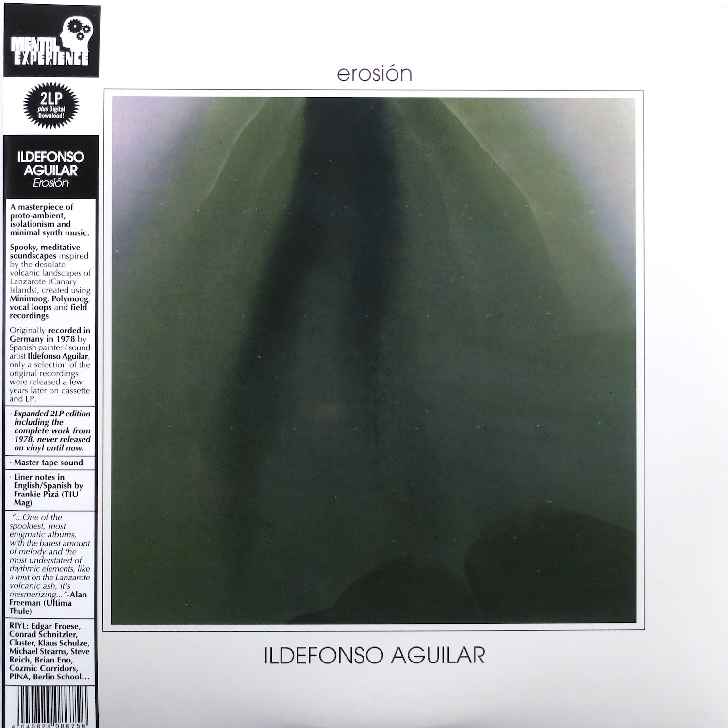 Ildefonso Aguilar 'Erosión' Vinyl LP (1985 Ambient) – Limited Edition Vintage Record for Music Collectors & Relaxation