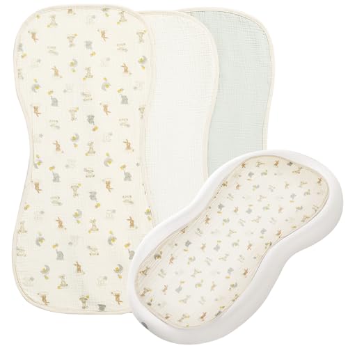 Cream White/Light Green/White Elephant