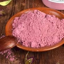 100% Pure Natural Herbal Rose Petal Powder for Face Masks & Hair Care - Promotes Glowing Skin & Long Shiny Hair - 100g (Ideal for DIY Beauty Treatments & Spa Days)