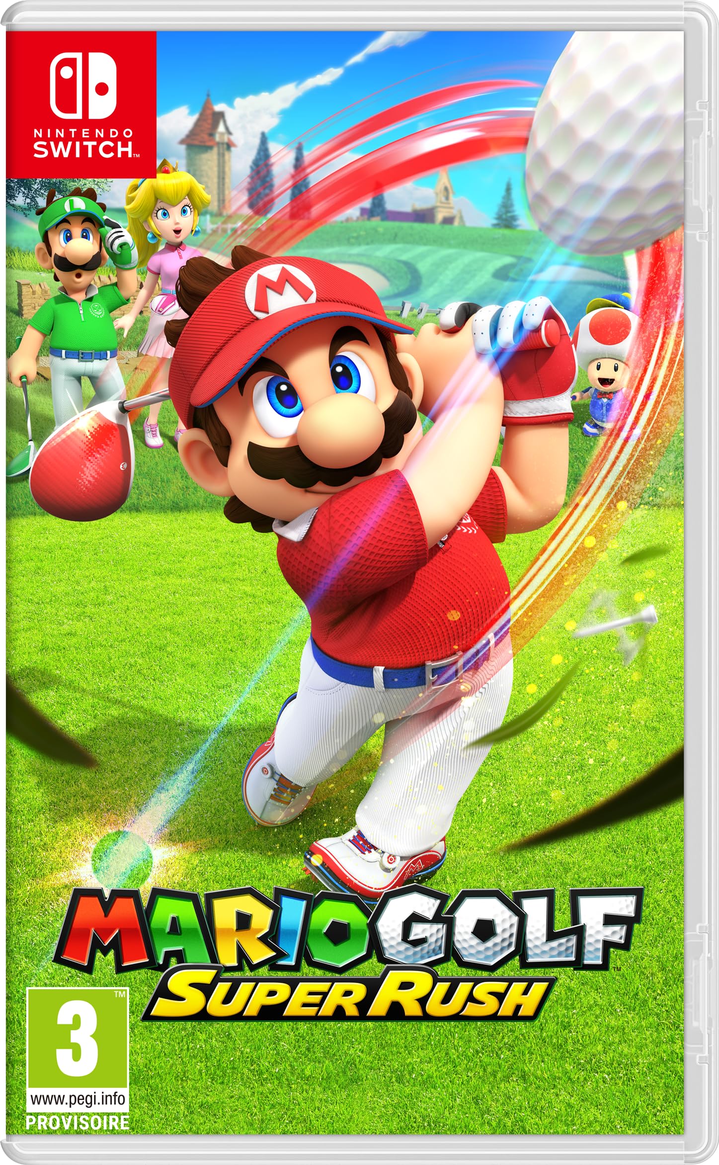 Nintendo Mario Golf: Super Rush - Fun Multiplayer Sports Video Game for Switch | Family & Party Entertainment