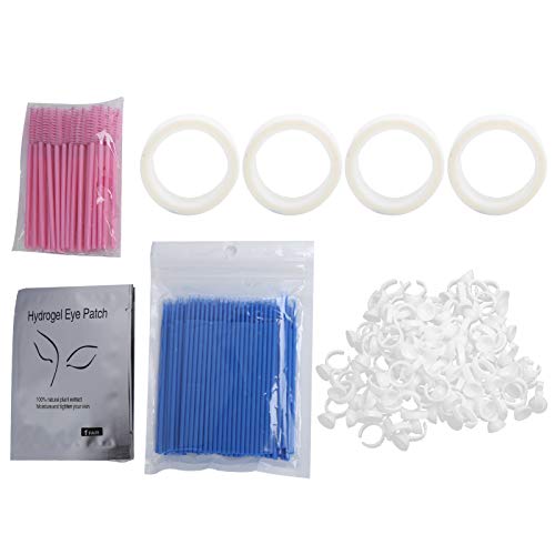 Professional Eyelash Extension Tools Kit - False Eyelash Comb, Cotton Swabs & Grafting Tools for Salon & Home Use | Perfect for DIY Eyelash Extensions & Makeup Application