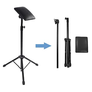 Adjustable Portable Arm Rest Stand - Foldable Tripod Bracket for Salon & Workstation (6.8