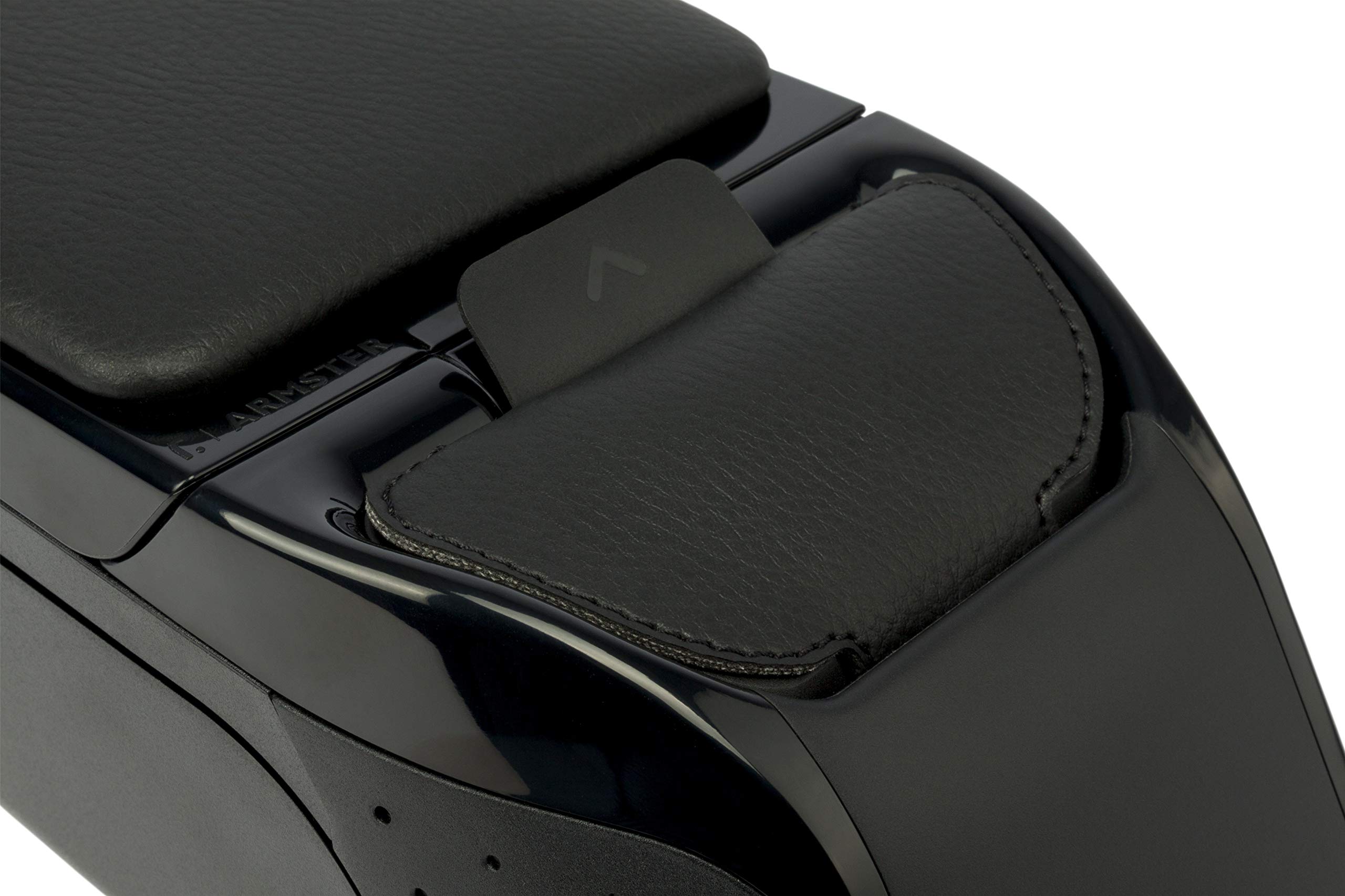 Dacia Lodgy (2018-) Black Foldable Armrest with Storage Compartment - 2 Pack Car Accessories for Comfort & Organization - Perfect for Road Trips & Long Drives