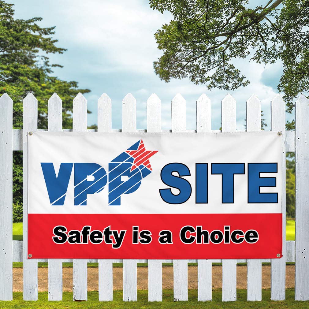 Durable Vinyl Banner - Multiple Sizes (60x144 Inches) with 10 Grommets | Weatherproof, Industrial Strength for Outdoor Yard Signs, Site Safety & Lifestyle Use | Perfect for Construction Sites, Events, Business Advertising & Backyard Decor