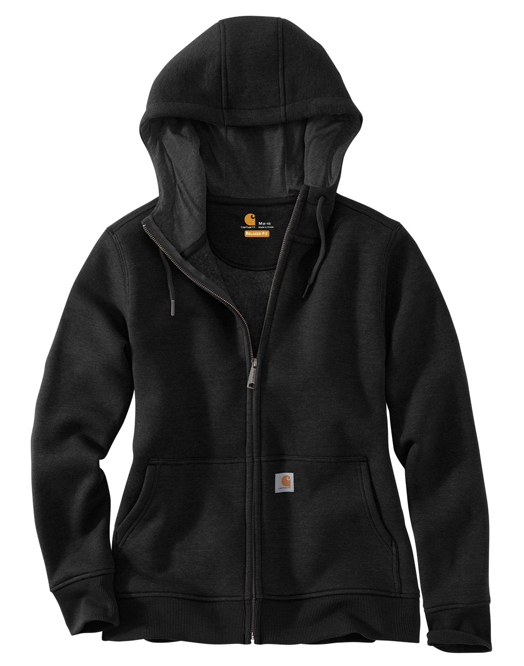 Carhartt Women's Zip-Up Hoodie - Fleece Lined Pullover for Work, Outdoor & Casual Wear | Warm & Comfortable Winter Sweatshirt