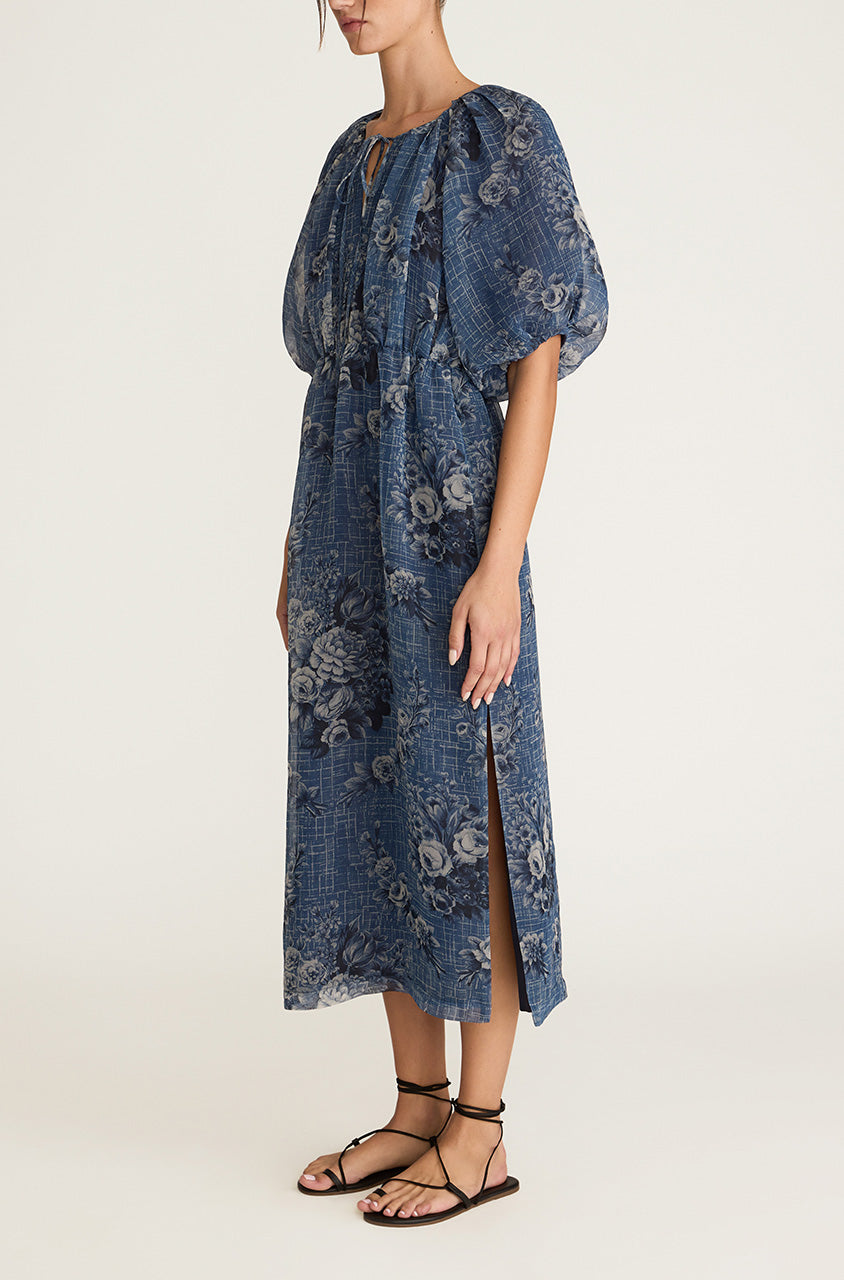 Elegant Emblem Fleur Bubble Pencil Dress for Women | Floral Print Party Cocktail Dress | Perfect for Weddings, Date Nights & Office Wear