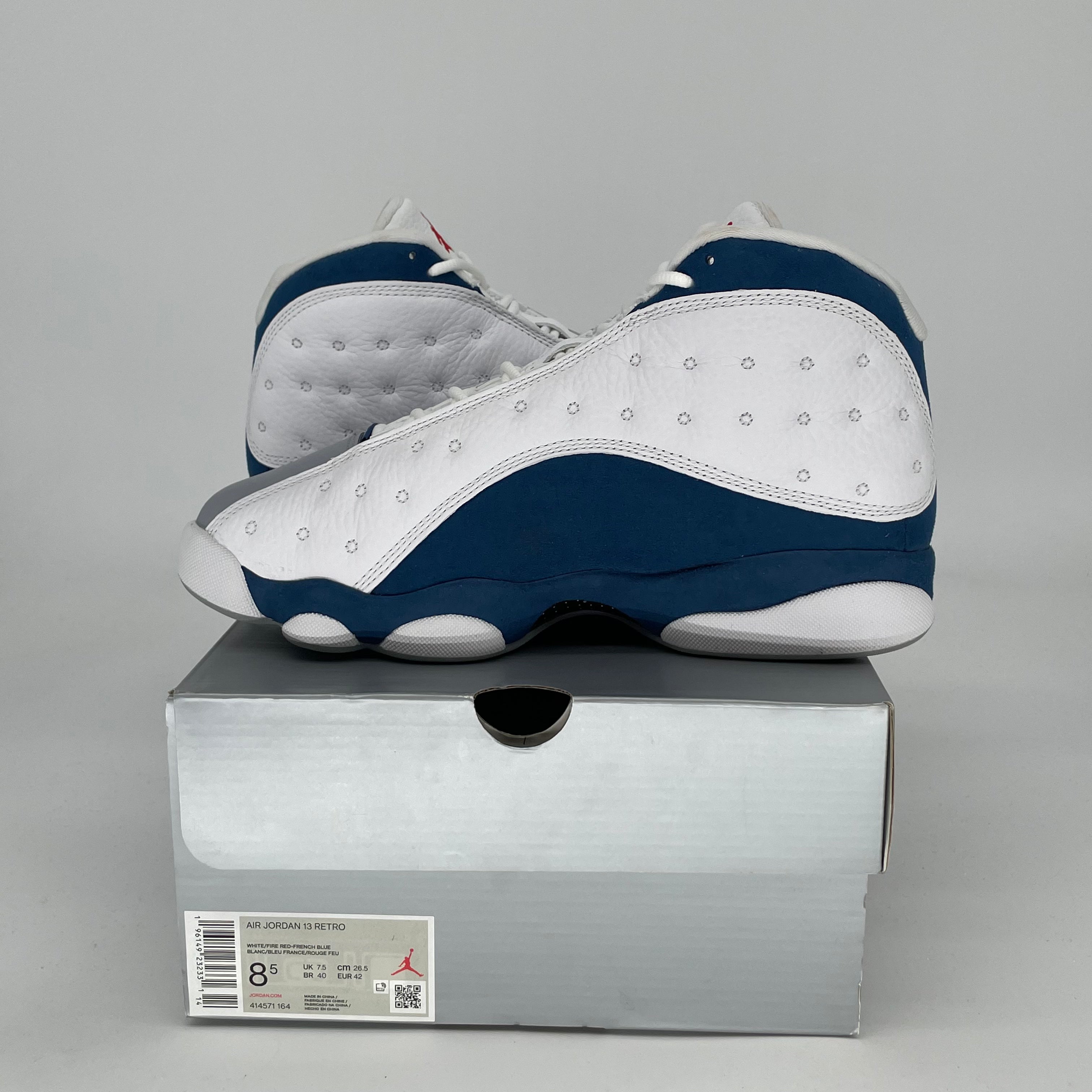 Air Jordan 13 Retro 'French Blue' Basketball Shoes - Men's Size 8.5/Women's Size 10 (Style Code: 414571-164) - Perfect for Streetwear & Court Performance