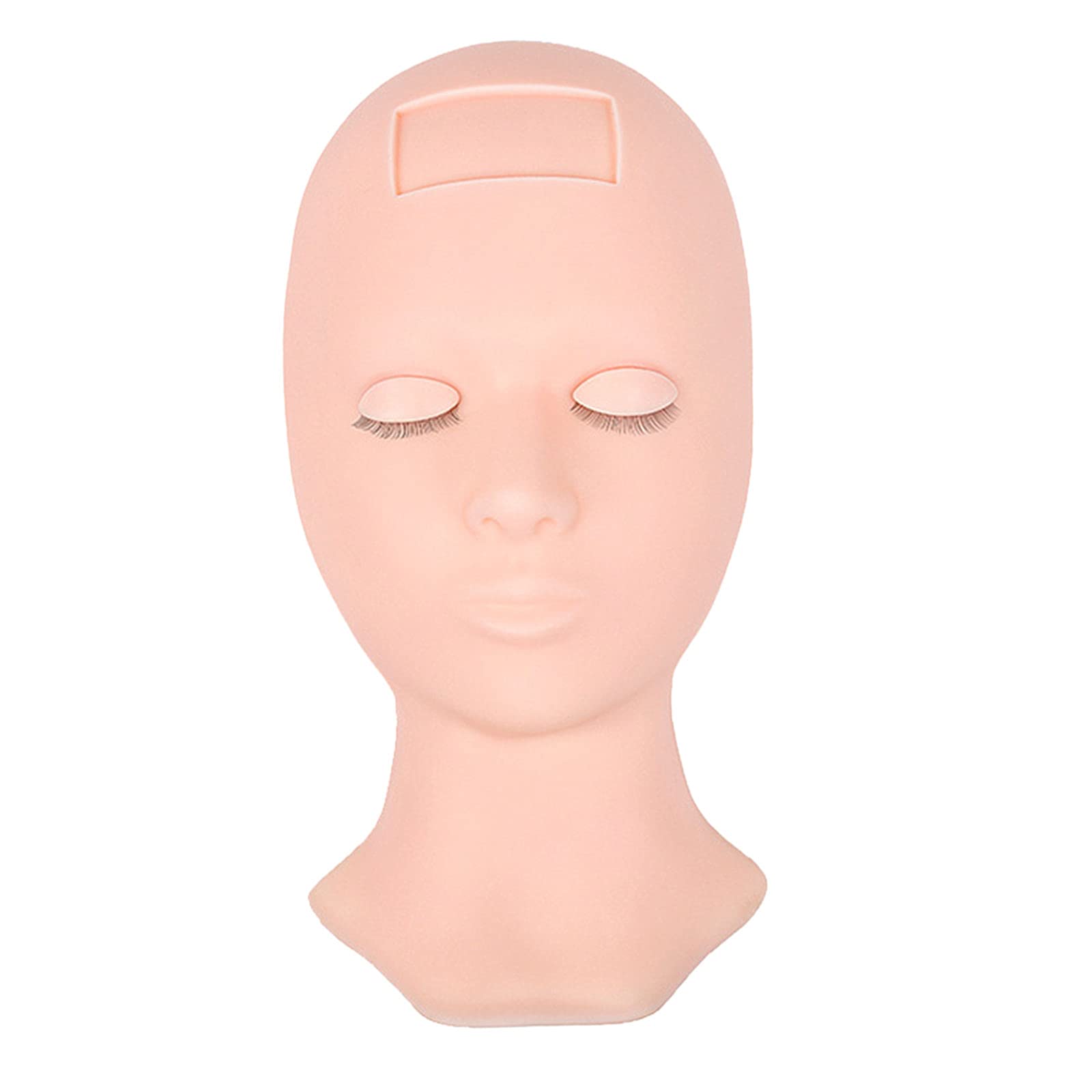 SM SunniMix Detachable Eyelash Extension Training Head - Replaceable Eyelid & Eyeball Practice Mannequin for Professional Lash Artists | Perfect for Salon Training & Home Practice